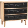 Image de vidaXL Armoire à tiroirs bois de sapin massif