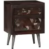 Image de vidaXL Table de Nuit - Bois de récupération