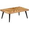 Image de vidaXL Table basse - Bois de manguier