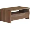 Image de Vidaxl Table basse Acacia massif 90 cm Gris