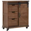 Image de vidaXL Armoire de rangement - Marron