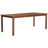Image de vidaXL Table de jardin bois d'acacia massif