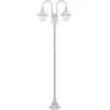 Image de VIDAXL Lampadaire Jardin E27 - Blanc