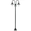 Image de VidaXL Lampadaire - Vert Foncé