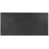 Image de VidaXL Tapis Caoutchouc - Noir