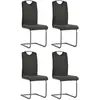 Image de Chaises cantilever - Gris