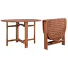 Image de vidaXL Table de jardin pliable bois acacia