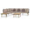 Image de VIDAXL Salon de jardin 4pcs Bois d'acacia solide