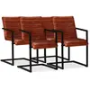 Image de vidaXL Chaises - Lot de 4 - Marron