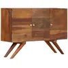 Image de vidaXL Buffet Bois recyclé 110x30x75 cm