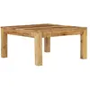 Image de vidaXL Table basse 80x80x40 cm Bois de Manguier