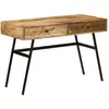 Image de vidaXL Bureau Bois de Manguier