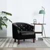 Image de vidaXL Fauteuil - Noir velours