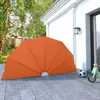 Image de vidaXL Auvent latéral pliable - Terre cuite - 160 cm