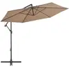 Image de vidaXL Parasol de jardin suspendu - Taupe 300 cm