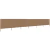 Image de vidaXL Paravent 6 panneaux - Taupe
