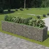 Image de vidaXL Lit surélevé à Gabion - Acier Galvanisé