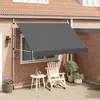 Image de vidaXL Auvent manuel rétractable 300 cm Anthracite