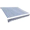Image de vidaXL Toile d'auvent 350x250 cm Bleu Blanc