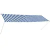 Image de vidaXL Auvent rétractable 350x150 cm Bleu