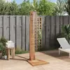 Image de vidaXL Douche Jardin Teck