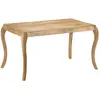 Image de VIDAXL Table de Salle à Manger Manguier