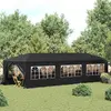 Image de vidaXL Tente de réception 3x9 m Anthracite