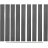 Image de vidaXL Panneaux de clôture de remplacement - 170 cm - WPC - Gris