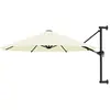 Image de vidaXL Parasol mural - Sable - 300 cm