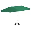 Image de vidaXL Parasol extérieur 460x270 cm - Vert