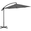 Image de vidaXL Parasol Porte-à-faux - Anthracite 300x260 cm
