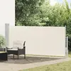 Image de vidaXL Auvent latéral rétractable 140x300 cm - Blanc cassé