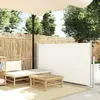 Image de vidaXL Auvent latéral rétractable 120 x 300 cm - Blanc cassé
