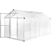 Image de VIDAXL Serre Aluminium 6,87 m²