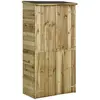 Image de vidaXL Abri à outils pour jardin 85x48x177 cm - Pin