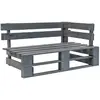 Image de vidaXL Banc d'angle palette