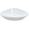 Image de vidaXL Lavabo triangulaire en céramique 585x390 mm - Blanc