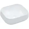 Image de VidaXL Lavabo rectangulaire 44,5x39,5 cm Céramique Blanc