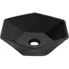 Image de vidaXL Lavabo - Noir