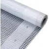Image de vidaXL Bâche Leno 4x4 m 260 g/m² - Blanc