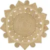 Image de VidaXL Jute Tapis fait à la main - 120 cm
