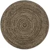 Image de VIDAXL Jute noir naturel - Tapis