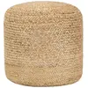 Image de vidaXL Pouf Jute - 40 x 45 cm