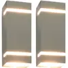 Image de vidaXL Appliques x2 - Argenté