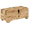 Image de vidaXL Table basse - Bois de manguier massif