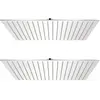 Image de VidaXL Pomme de Douche Plongeante 50x50 cm - 2 pcs