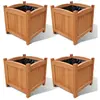 Image de vidaXL Lits surélevés 4 pcs