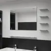 Image de VidaXL Miroir mural avec étagères - Argenté
