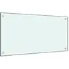 Image de vidaXL Dosseret cuisine 80x40 cm - Blanc
