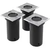 Image de vidaXL Lampes Encastrées Sol - Acier/Aluminium
